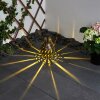 Soulé Lámpara solar LED Marrón, 1 luz