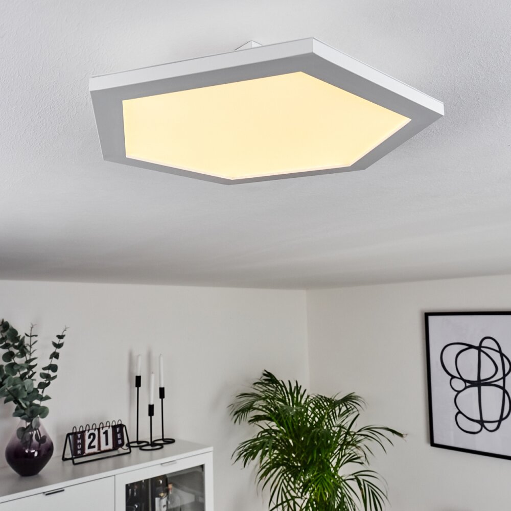 Fanebal Lámpara de Techo LED Blanca, 1 luz main product photo