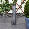 Hankinson Lámpara solar LED Gris, Negro, Plata, 1 luz