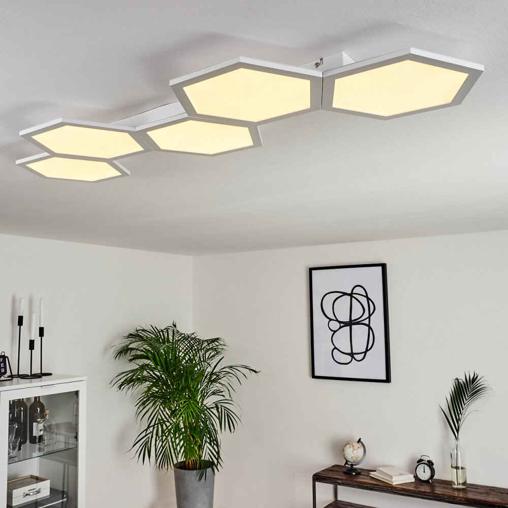 Fanebal Lámpara de Techo LED Blanca, 1 luz main product photo