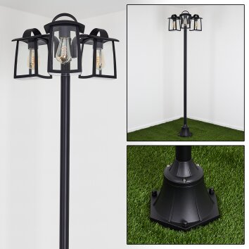 Trosa Candelabro Negro, 3 luces