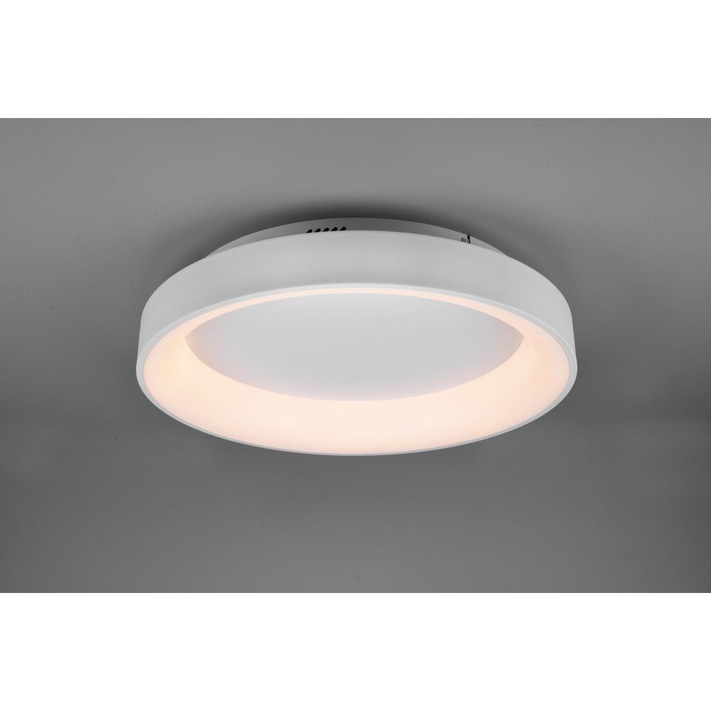 Trio Girona Lámpara de Techo LED Blanca, 1 luz, Mando a distancia main product photo
