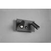 Trio Tunga Aplique para exterior LED Antracita, 2 luces, Sensor de movimiento Trio Tunga Aplique para exterior LED Antracita, 2 luces, Sensor de movimiento