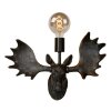 Lucide MOOSE Aplique Negro, 1 luz