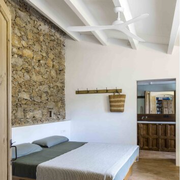 Faro Barcelona GOTLAND Ventilador de techo Blanca, Mando a distancia