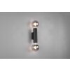 Reality Vannes Aplique Negro, 2 luces