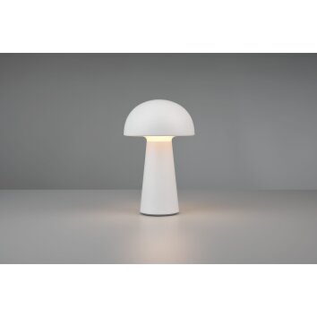 Reality Lennon Lámpara de mesa LED Blanca, 1 luz