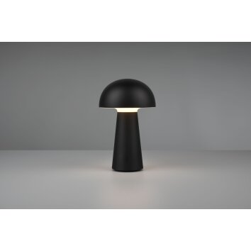 Reality Lennon Lámpara de mesa LED Negro, 1 luz