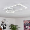 Moya Lámpara de Techo LED Blanca, 1 luz