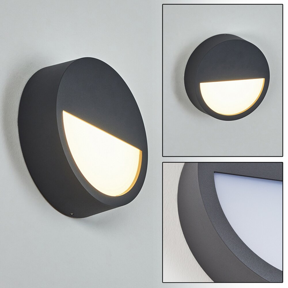 Nagap Aplique para exterior LED Antracita, Blanca, 1 luz main product photo