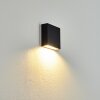 Spidern Aplique para exterior LED Negro, Blanca, 1 luz