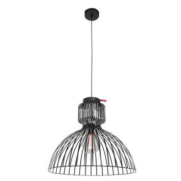 Steinhauer Dunbar Lámpara Colgante Negro, 1 luz