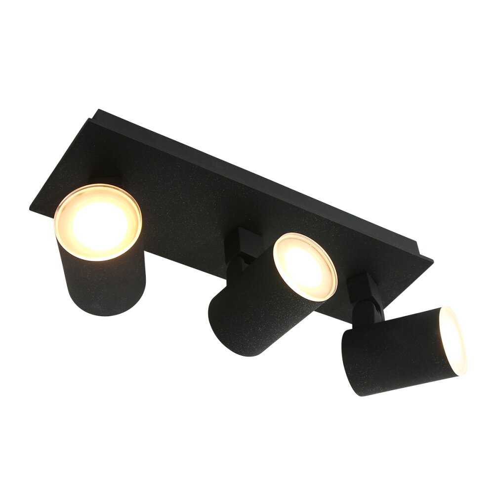 Steinhauer Points noirs Lámpara de Techo LED Negro, 3 luces main product photo