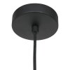 Steinhauer Nimbus Lámpara Colgante Negro, 1 luz