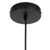 Steinhauer Veneer Lámpara Colgante Negro, 1 luz