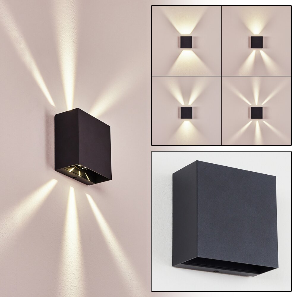 Spidern Aplique para exterior LED Antracita, 1 luz main product photo