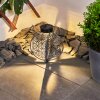 Mésan Lámpara solar LED Negro, Plata, 1 luz