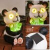 Pandia Lámpara solar LED Transparente, 2 luces