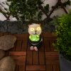 Pandia Lámpara solar LED Transparente, 2 luces
