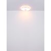 Globo SANTINA Lámpara de Techo LED Blanca, 1 luz, Mando a distancia