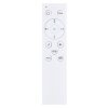 Globo SANTINA Lámpara de Techo LED Blanca, 1 luz, Mando a distancia