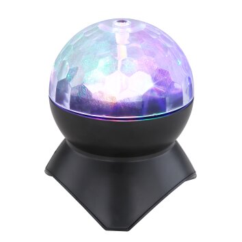 Globo Veli Esfera LED Negro, 1 luz, Cambia de color