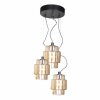 By Rydens Ebbot Lámpara Colgante Negro, 3 luces
