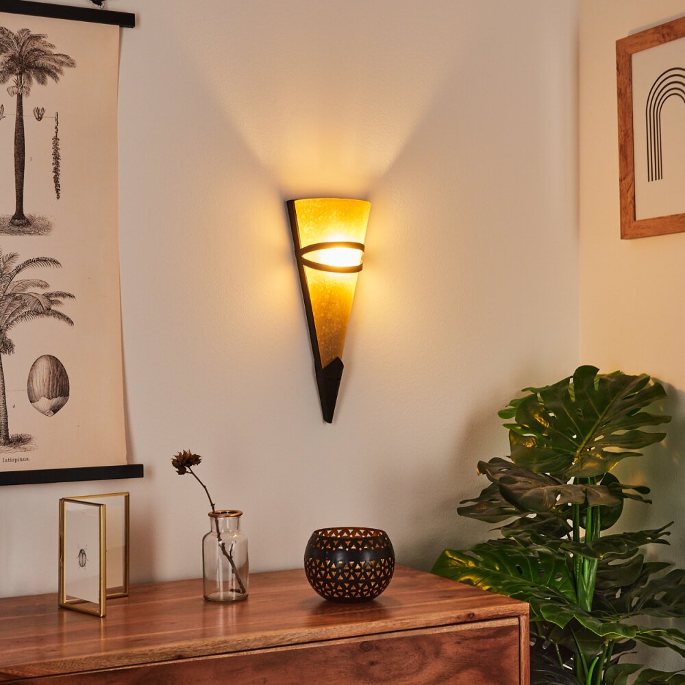 Voume Aplique Color óxido, Negro, 1 luz main product photo