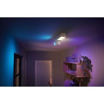 Philips HUE Centris Lámpara de Techo LED Blanca, 3 luces, Cambia de color