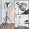 Svanfolk industrial Lámpara de Pie Gris, 1 luz