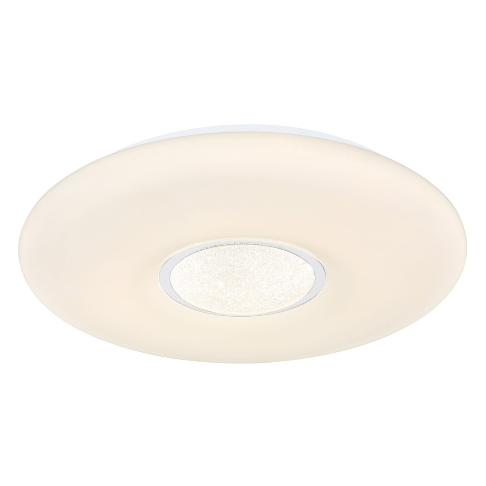Globo SULLY Lámpara de Techo LED Blanca, 1 luz, Mando a distancia, Cambia de color main product photo