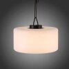 Leuchten Direkt HOLLY Lámpara Colgante LED Negro, Blanca, 1 luz, Cambia de color