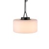 Leuchten Direkt HOLLY Lámpara de mesa LED Negro, Blanca, 1 luz, Cambia de color