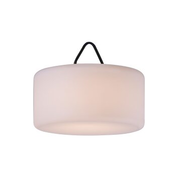 Leuchten Direkt HOLLY Lámpara de mesa LED Negro, Blanca, 1 luz, Cambia de color