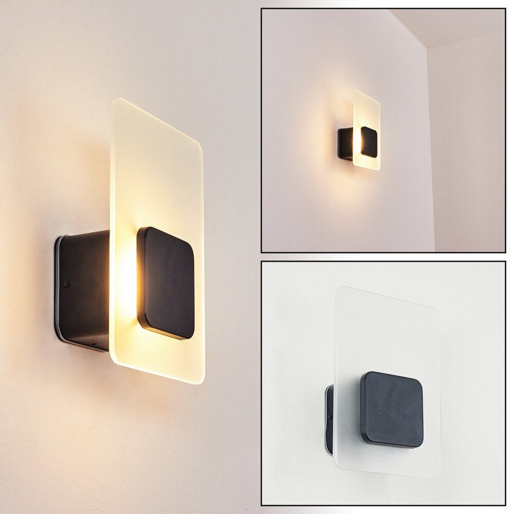 Lunnom Aplique para exterior LED Negro, 1 luz main product photo