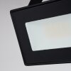 Giresta Lámpara de Techo LED Marrón, Negro, 2 luces