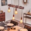 Barbengo Lámpara Colgante Color óxido, 4 luces