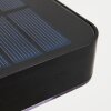 Bondarp Lámpara solare LED Negro, 1 luz, Sensor de movimiento