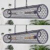 Gullvik Lámpara Colgante Plata Antigua, 2 luces