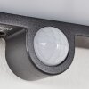 Burseryd Lámpara solare LED Antracita, 1 luz, Sensor de movimiento