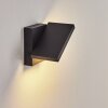 Lyckan Aplique para exterior LED Negro, 1 luz