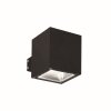 Ideal Lux SNIF Aplique para exterior Negro, 1 luz