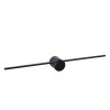 Lucide MIZAR Aplique LED Negro, 1 luz