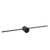 Lucide MIZAR Aplique LED Negro, 1 luz