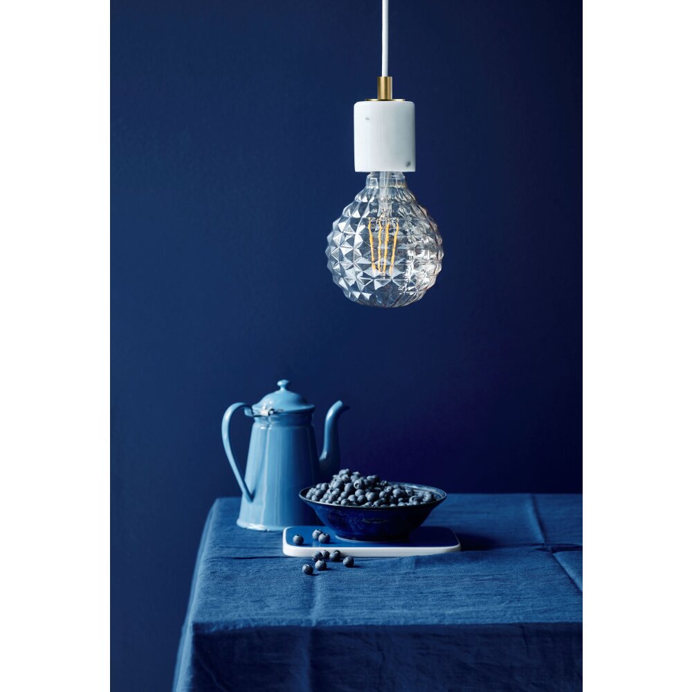 Nordlux SIV Lámpara Colgante Latón, Blanca, 1 luz main product photo
