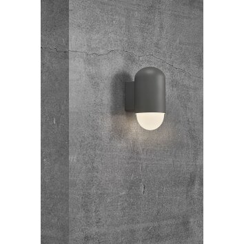 Nordlux HEKA Aplique para exterior Antracita, 1 luz