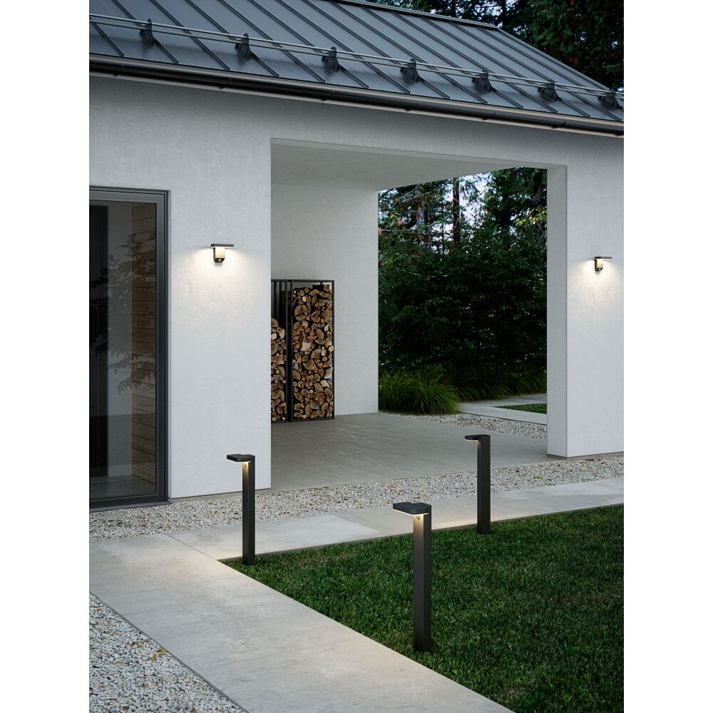 Nordlux RICA Luminaria de pared solar LED Negro, 1 luz main product photo