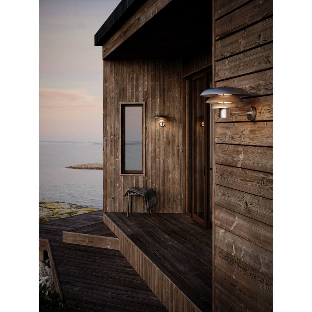 Nordlux KURNOS Aplique para exterior Plata, 1 luz main product photo