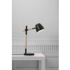 Nordlux THEO Lámpara de mesa Madera clara, Negro, 1 luz