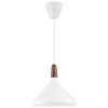 Design For The People by Nordlux NORI Lámpara Colgante Marrón, Blanca, 1 luz